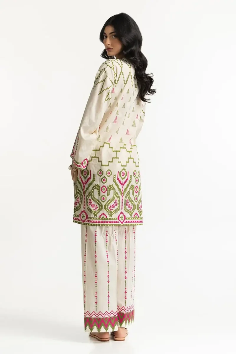 Jacquard Shirt And Printed Trouser IUSTTS-224 - Image 3